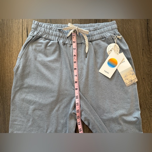 NWT Vuori Men’s Ponto Performance Pant in Steel Heather Size Small - Picture 2 of 8